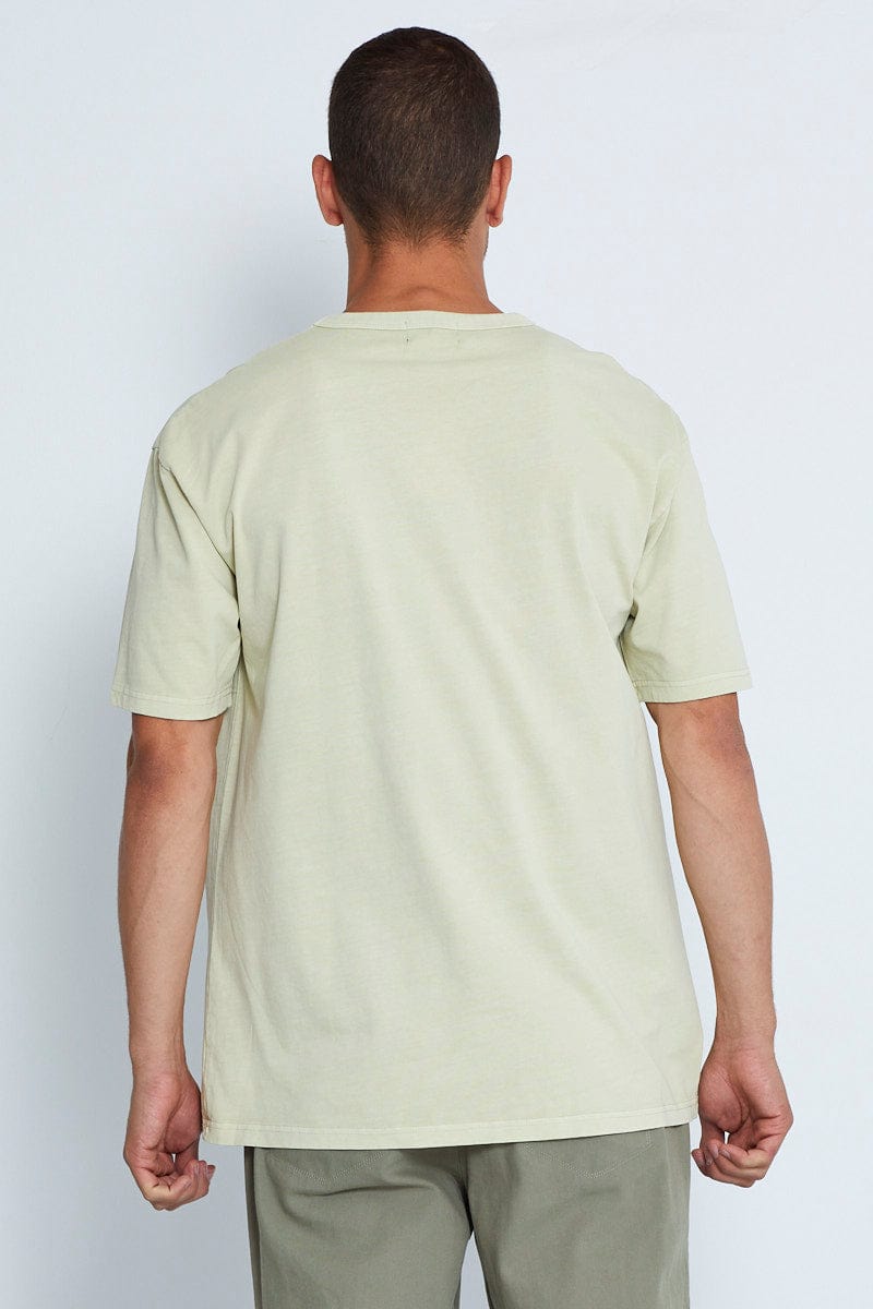 BASIC Nude Oversized T-Shirt Garment Washed Short Sleeve for Women by Ally