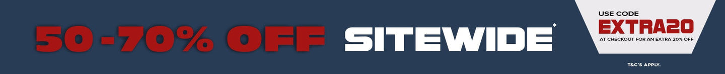 Shop 50-70% OFF* Sitewide at AM Supply Menswear