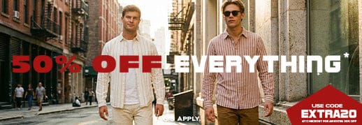 Up To 50% Off* at AM Supply Menswear