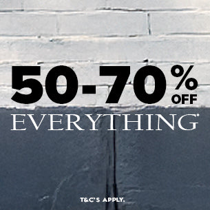 Shop 50-70% OFF* Everything at AM Supply Menswear