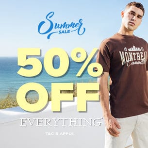 Shop 50% OFF* Everything at AM Supply Menswear