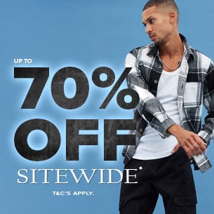 Shop 70% OFF* Sitewide at AM Supply Menswear