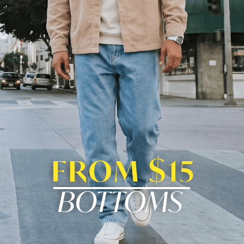 Shop Bottoms at AM Supply menswear clothing