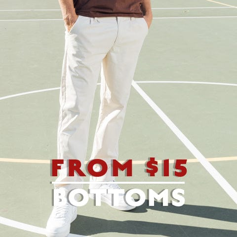 Shop Bottoms at AM Supply Menswear