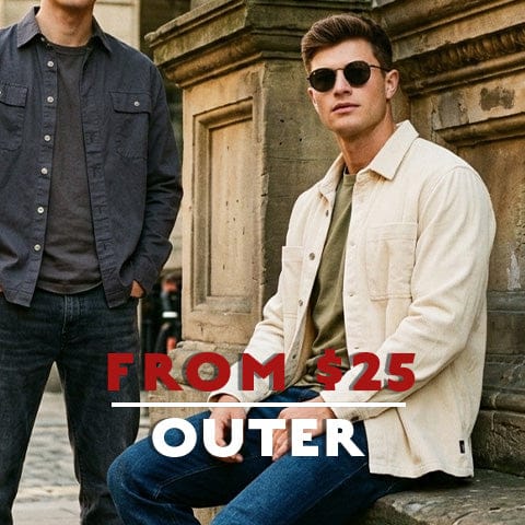 Shop OUTER at AM Supply Menswear