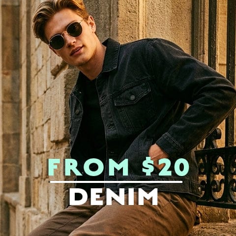 Shop DENIM at AM Supply Menswear