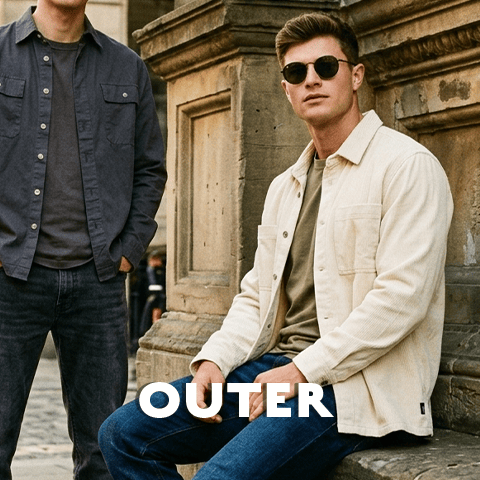 Shop Outers at AM Supply menswear clothing