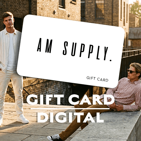 Shop GIFT CARDS at AM Supply menswear clothing