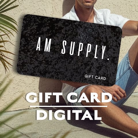Shop Gift Cards at AM Supply Menswear