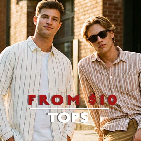 Shop TOPS at AM Supply Menswear