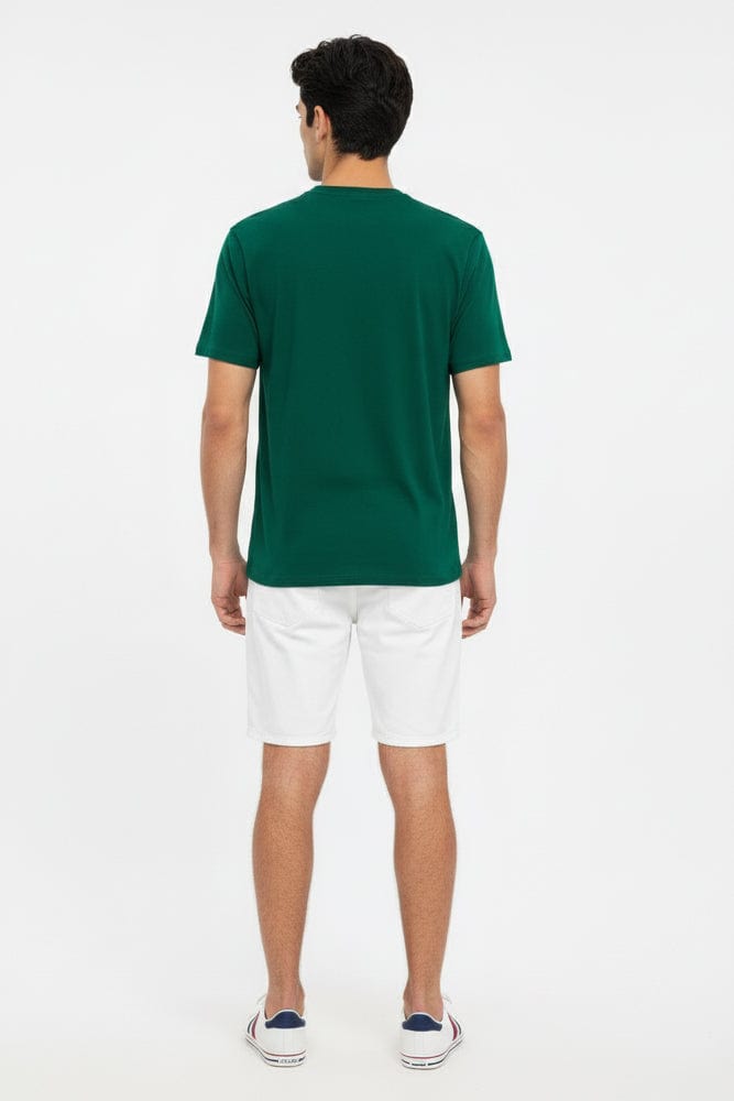 Green Graphic Tee Denver Colorado Slogan T-shirt