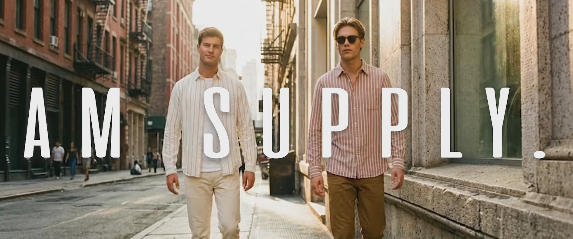 Shop Up To 50% Off* at AM Supply Menswear