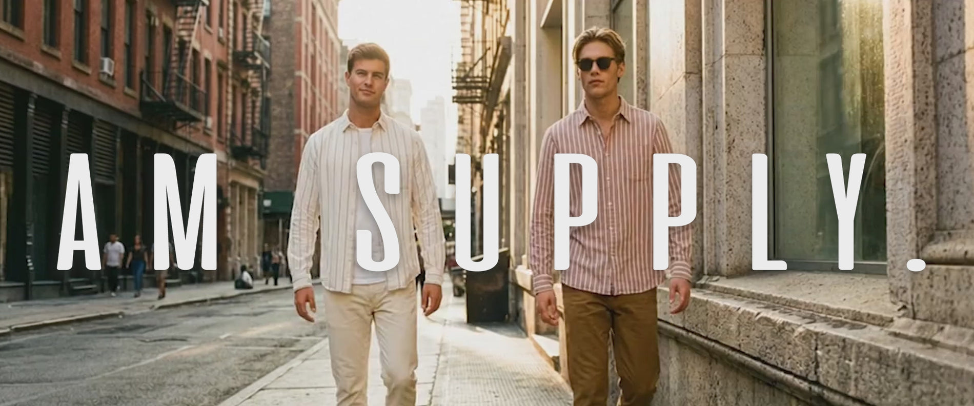 Shop AM Supply menswear clothing End Of Season SALE