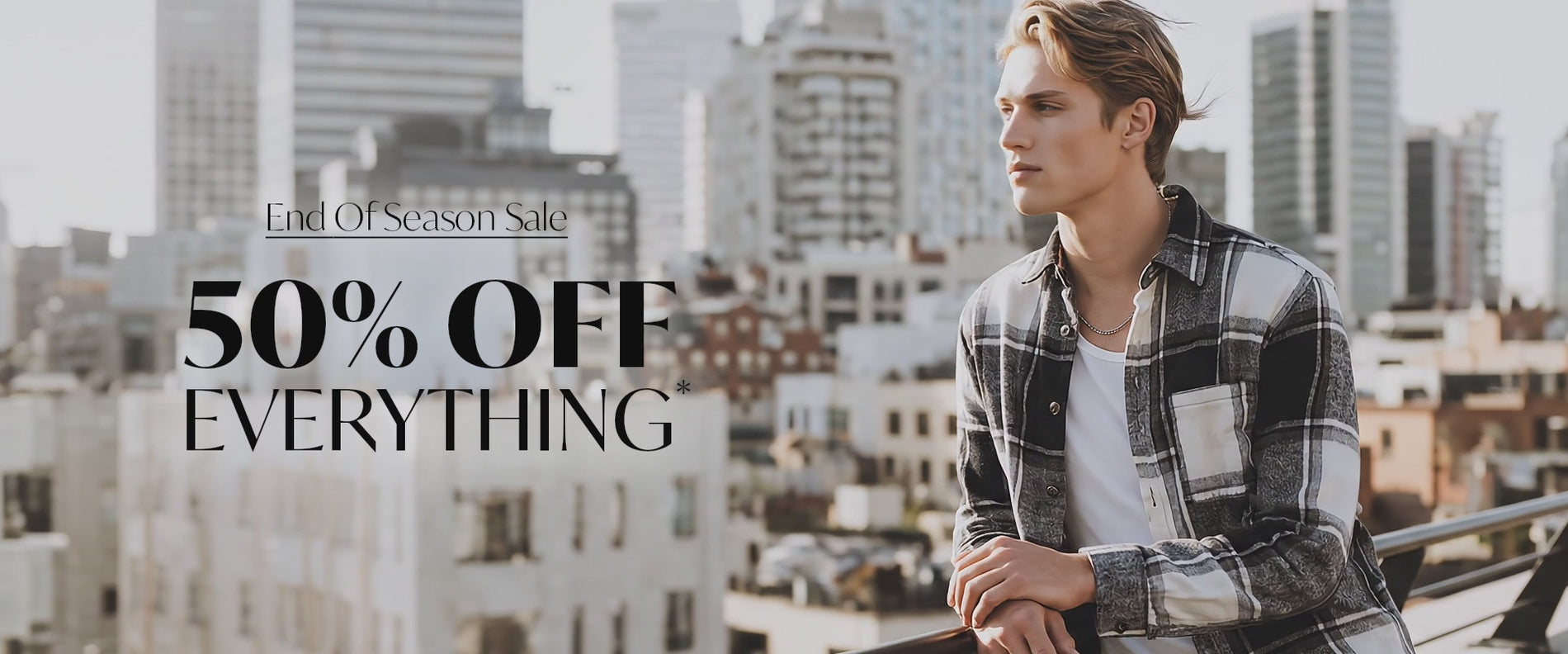 Shop AM Supply menswear clothing End Of Season SALE