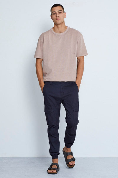 Utility Jogger Cotton Stretch Cargo Slim Fit