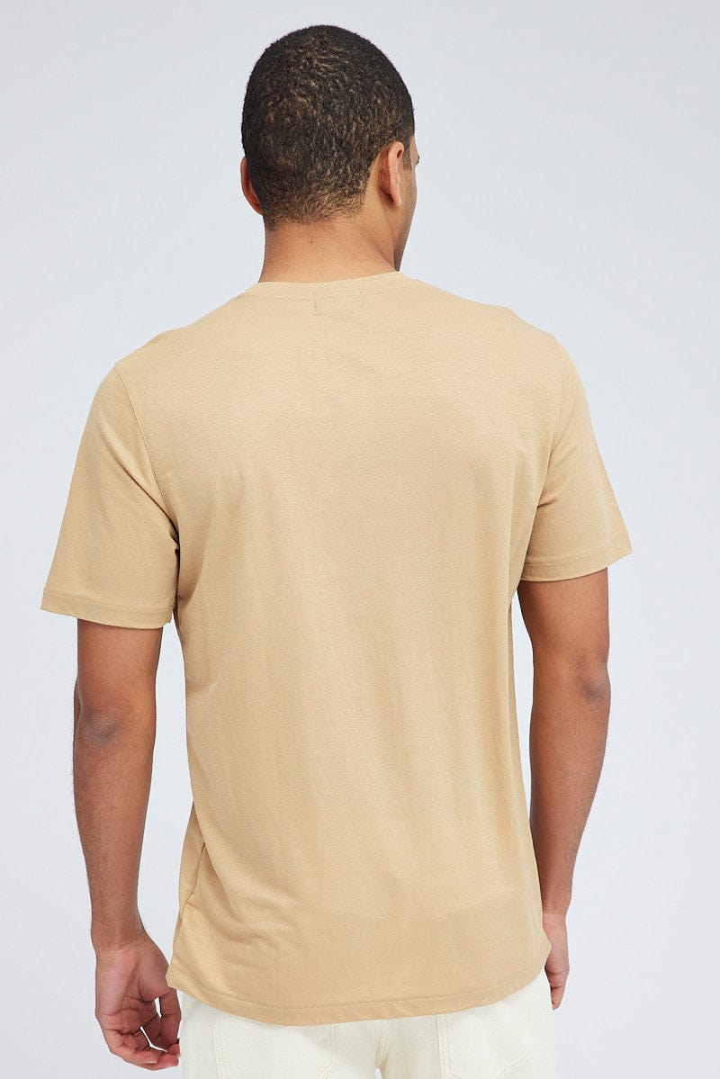 Green Pique T-Shirt Crew Neck Short Sleeve for AM Supply