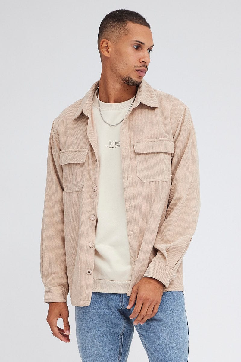 Nude Jacket Long Sleeve Collared for AM Supply