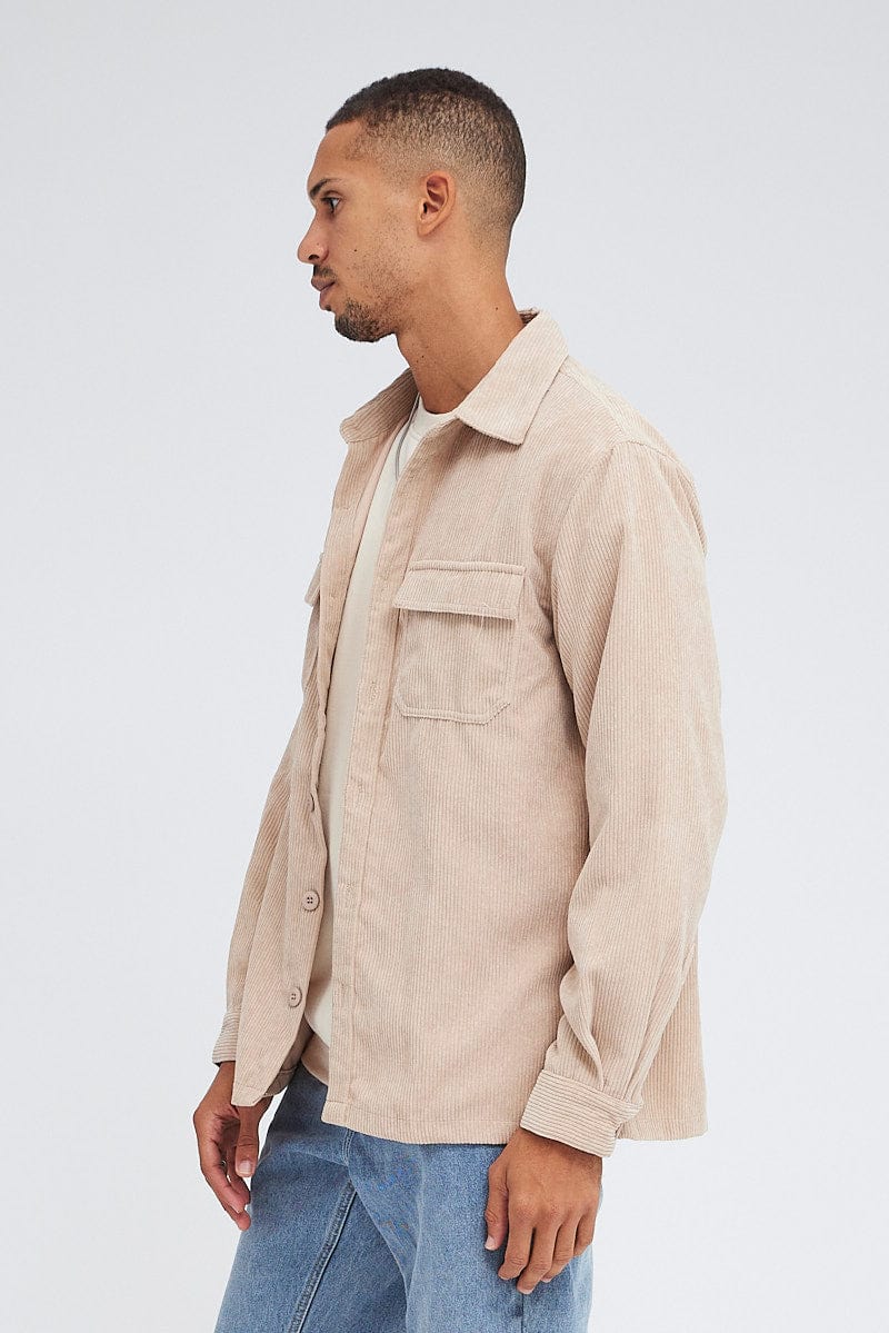 Nude Jacket Long Sleeve Collared for AM Supply