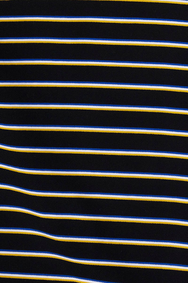 POLO Stripe Pique Polo Short Sleeve for Women by Ally
